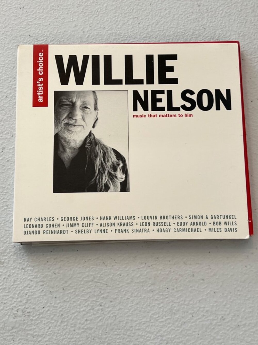 Willie Nelson Artists Choice Music Matters To Him CD Album 2004 Pre-Owned